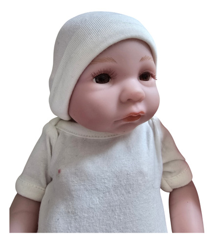 Muñeca Newborn Bebé Recién Nacido Articulada 28 Cm Silicona