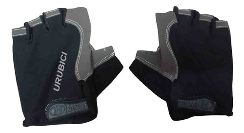 Guantes Cortos De Ciclismo   Con Gel Talle L Negro. Urubici