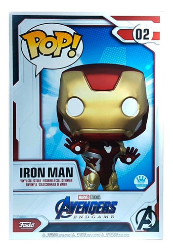 Funko Pop! Iron Man 02 Exclusive Avengers Endgame