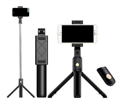 Tripé Universal Telescópico Câmera E Celular 72cm Controle