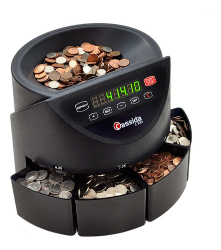 Clasificador/contador Electrónico De Monedas C100, Mon...