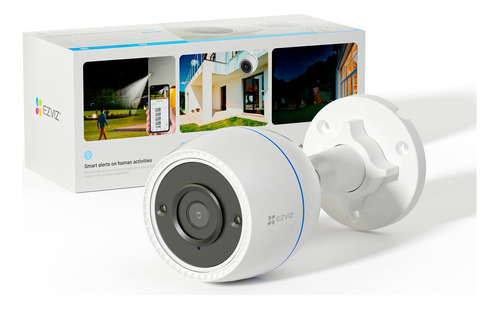 Ezviz Vision Nocturna A Color, Camara De Seguridad Wifi Exte