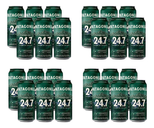 Cerveza Patagonia 24.7 Lata 473ml Pack X24