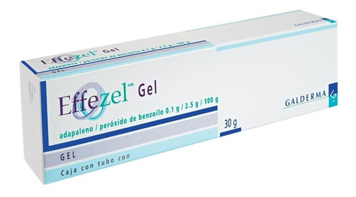 Effezel Gel .1 30gr Acné Barros Espinillas Cara Piel Grasa