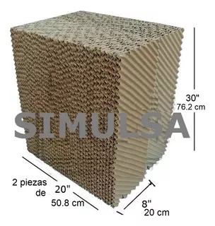 Celdek Maxipanel 20 X 8 X 30 / Master Cool Mchn-6800