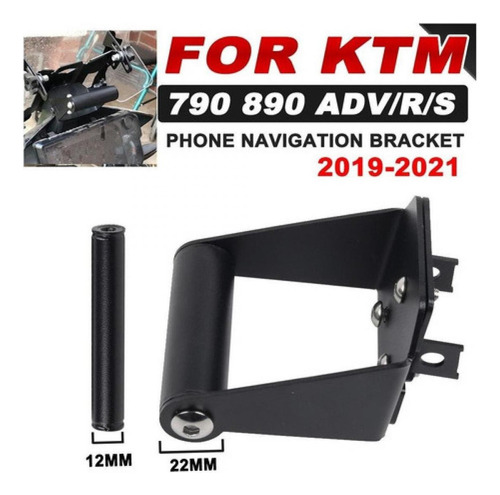 Soporte Navegación Delantera Moto Ktm 390 790 890 Adventure