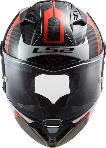 Casco para moto integral LS2 Scope FF805 rojo talla ML