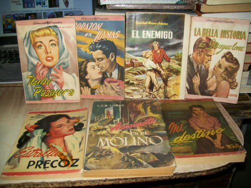 Pack De 7 Novelas De Los Años   50as