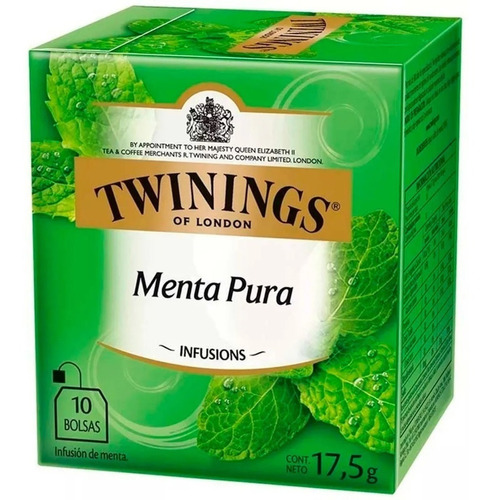 Aromatica Infusion Twinings Te Menta 10 Sobres