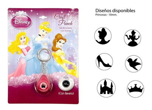 Perforadoras Sacabocado Disney Princesa Bella Cenicienta