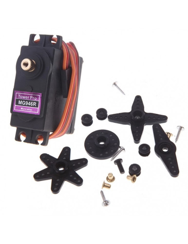 Mg946r Servo Metal Gear 13kg De Torque Analogico Peso 55 Grs