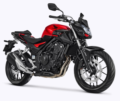 Imagem 1 de 11 de Honda Cb 500f 2022 - Vermelho