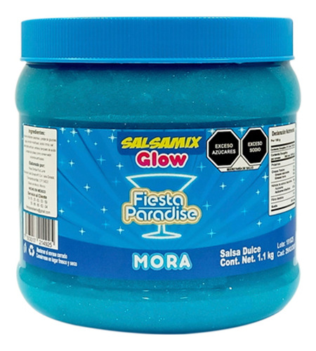 Frutimich Pulpa Mora Azul Glow Escarchar Micheladas : )