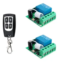 Comprar 2 Receptores Inalámbricos 1rele 1 Control 433mhz 12-220v E