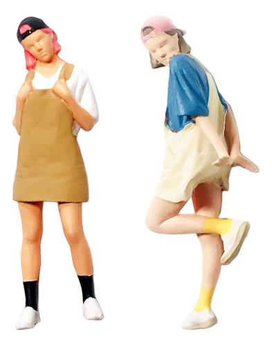 2x 1:64 Figuras De Personas Modelo De Personas En Miniatura