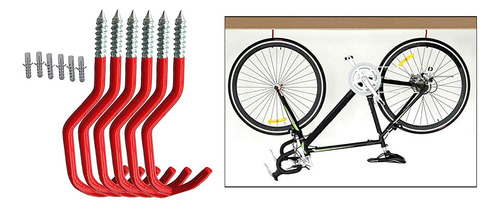 6 Ganchos Para Bicicletas Colgadores Para Colgar En El