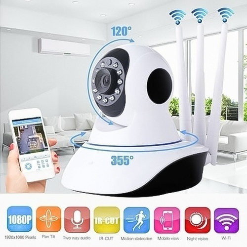 Camara Seguridad Wifi 360° Ip Parlante Microfono V380 Pro 5g