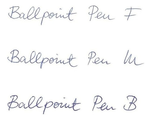 Tinta Set Repuesto Montblanc Boligrafo Small M Azul 124495
