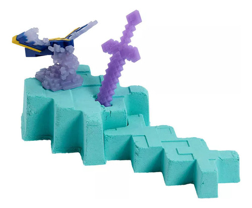 Minecraft Vanilla Figura De Acción Mini Mining Fantasma