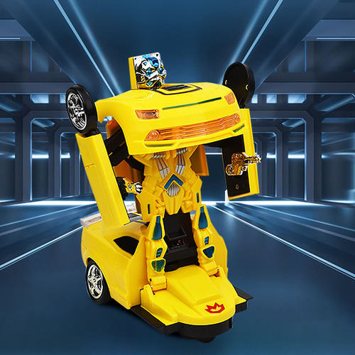 Robot De Coche Transformador Con Control Remoto Inteligente:
