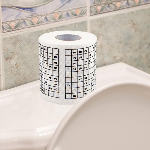 Juego De Sudoku, Juegos De Papel Higiénico, Rollo De Toalla