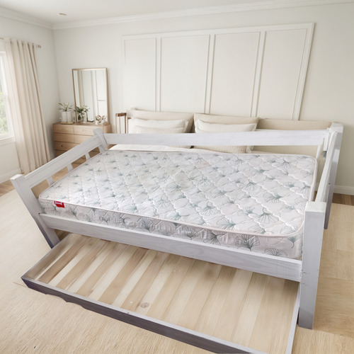 Cama Marinera Arthes 1 Plaza - Diseño Funcional Y Moderno Blanco (Usado)