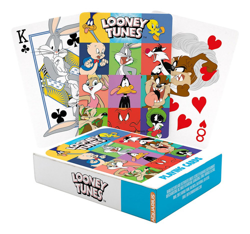 Aquarius - Looney Tunes- Toma El Control Jugando A Las Carta