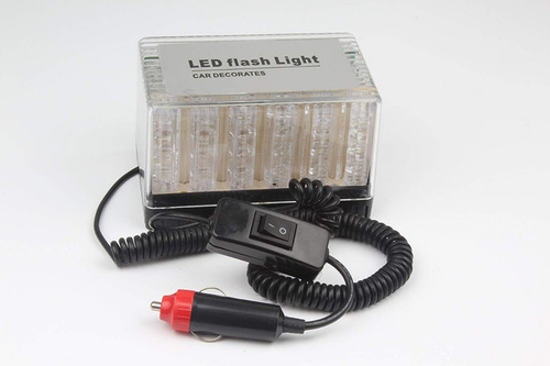Imagen 5 de 7 de Baliza De Led Con Iman 48w Con Efectos 12v 810 Azul