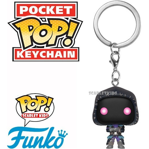 Llavero Funko Fortnite Raven Funko Pocket Pop Scarlet Kids