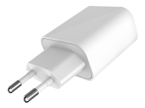 Fonte Carregador Turbo Celular Usb Tipo C Branco 20w Ios
