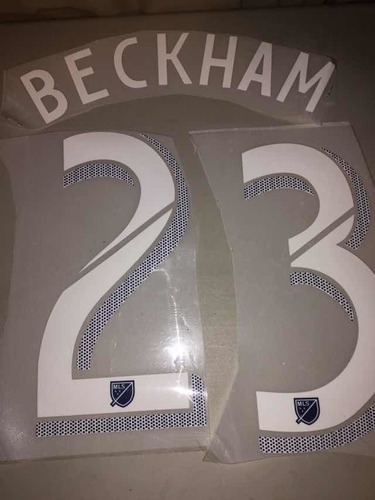 Tipografia Beckham Mls Letras Galaxy