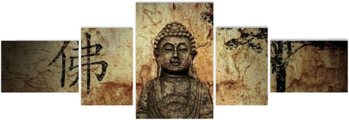 Cuadros Murales Polipticos, Zen, Buda, Etnicos, 135 X 45