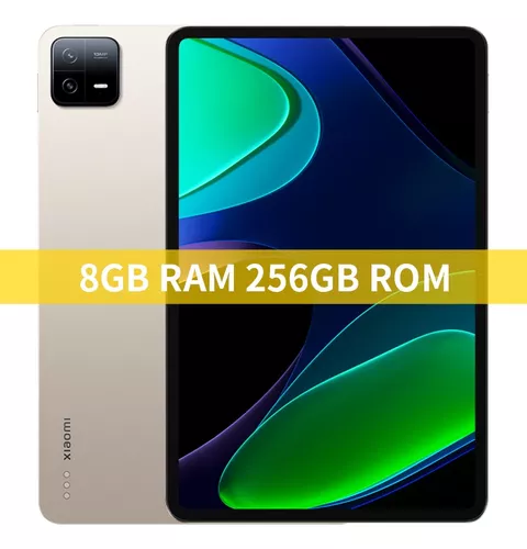 Tableta Xiaomi Pad 6 256gb 8gb Ram 144hz 8840mah Dorada