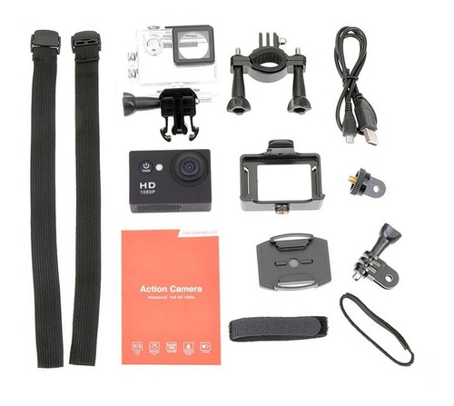Camara Sport Cam Deportes Extremos Sumergible Fotos Videos
