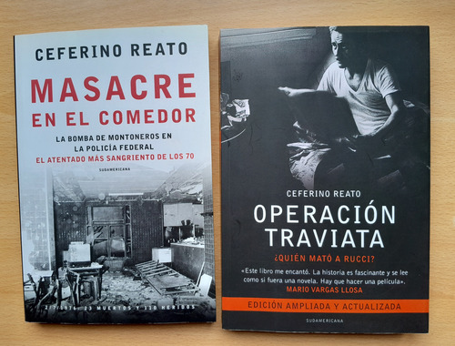 Ceferino Reato X 2 - Masacre + Traviata - Excelente - Envíos (Usado)