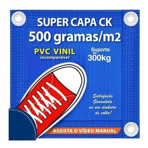 Capa De Piscina 15 Em 1 Pvc 500 Segurança+térmica 4x3 Mts