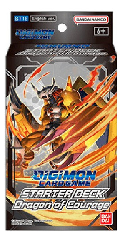 Starter Deck - Dragon Of Courage (st15) - Digimon Ccg