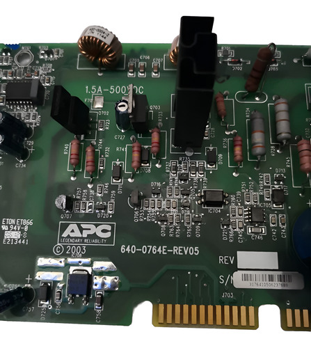 Placa Circuit Contr Módulo Fuent Aliment Apc 640-0764e-rev05 (Usado)