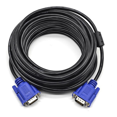 Cable Vga De 10 Metros Con Filtro Para Monitor