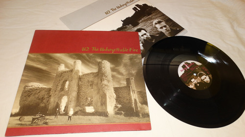 U2 - The Unforgettable Fire '1984 (island Records Uk Texturi