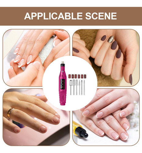 Taladro Para Uñas Taladro De Uñas Taladro De Uñas Portátil