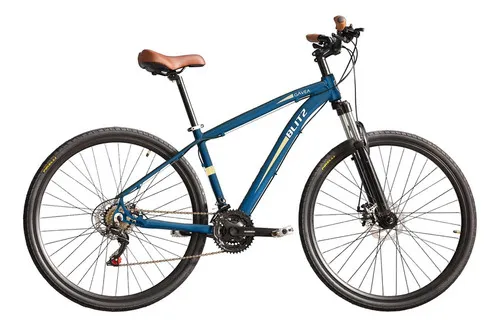 Bicicleta 29 Blitz Gavea Urbana Full Shimano 21v Freio Disco Cor Azul petr leo Tamanho Do Quadro 15