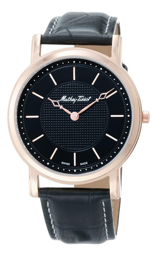 Matthey-tissot City Para Hombre, Negro (hpn)