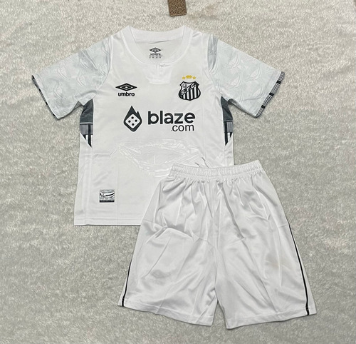 Conjunto Infantil Futebol Santos Neymar