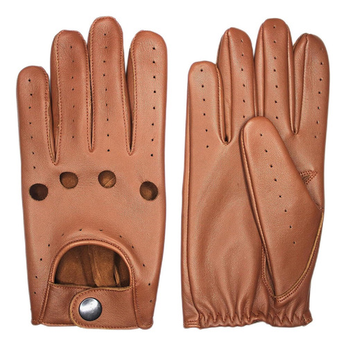 Guantes De Manejo M&h Since 1978, Color Bronceado, Talle S