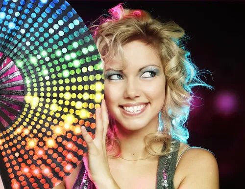 Fanático De Rodudu Uv Glow Rave, Gran Fanático De Las Manos