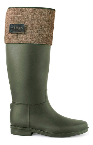 Bota De Lluvia Camper Para Mujer - Diseño Impermeable.