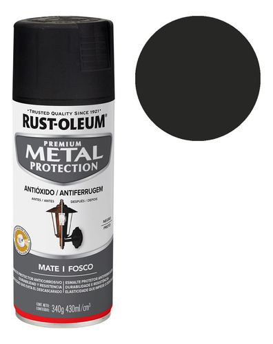 Pintura Esmalte Anticorrosivo En Aerosol - Metal Protection