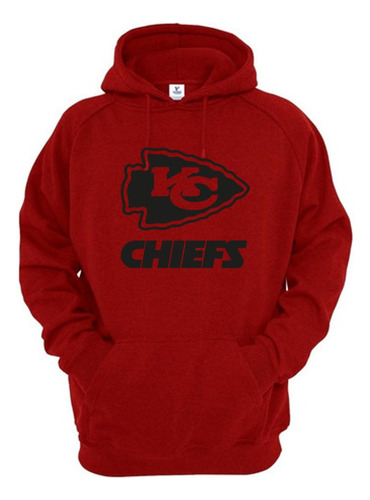 Sudadera Hoodie Jefes Chiefs Moda Kansas City Comoda Unisex