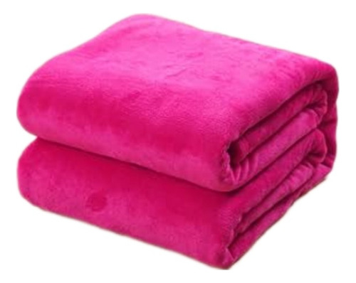 Cobija Unifaz Cama Doble Fucsia